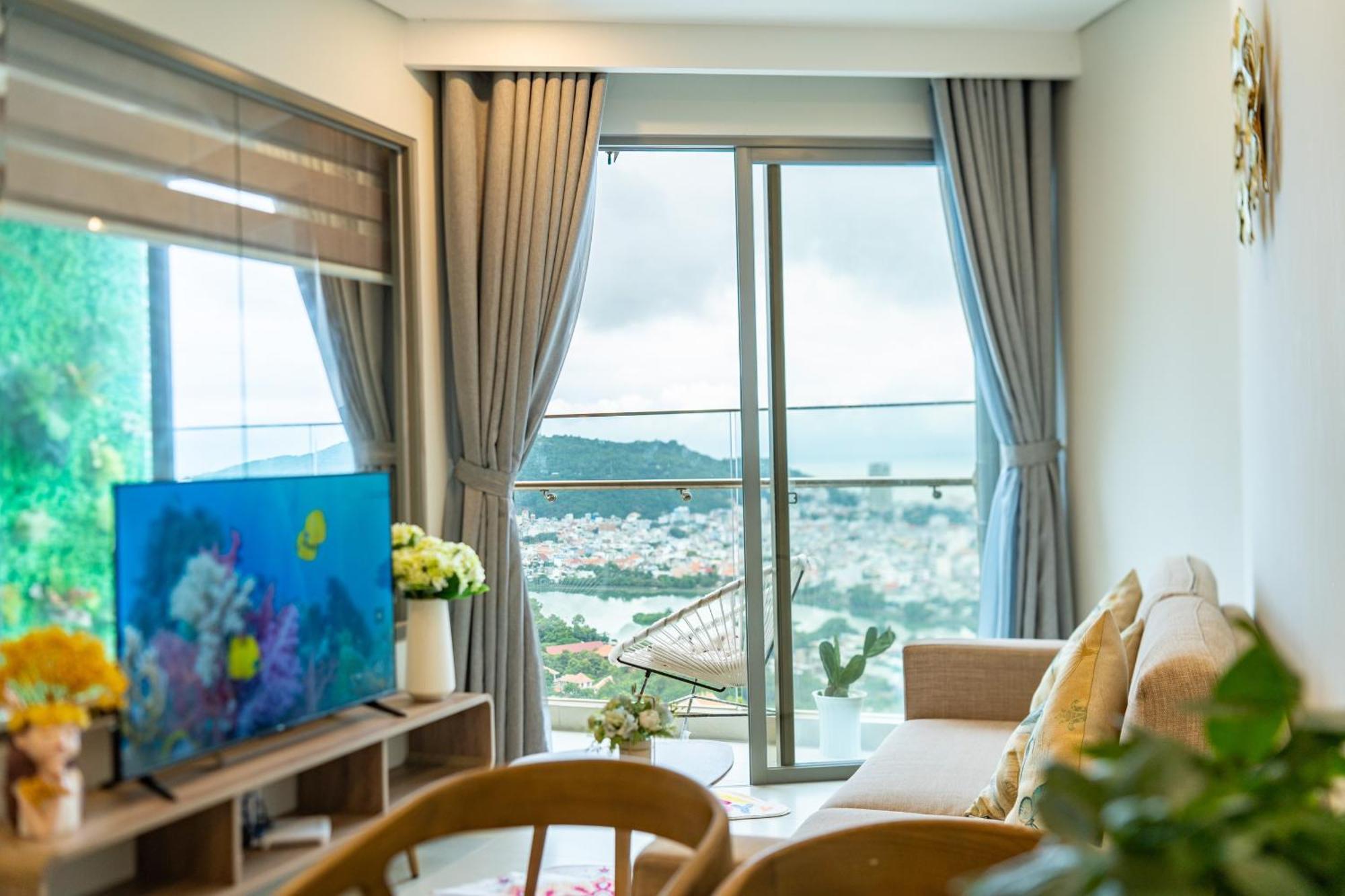 Infinity Pool Luxury Apartment The Song Vung Tau Esterno foto